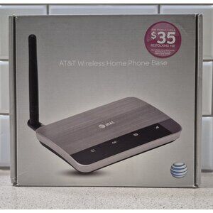 AT&T WF720 Wireless Home Phone Base - Silver Never Been Used In Box